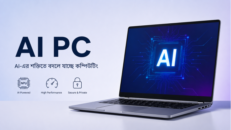 AI PC: কৃত্রিম বুদ্ধিমত্তায় বদলে যাচ্ছে কম্পিউটিং