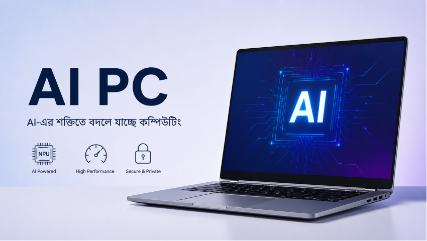 AI PC: কৃত্রিম বুদ্ধিমত্তায় বদলে যাচ্ছে কম্পিউটিং
