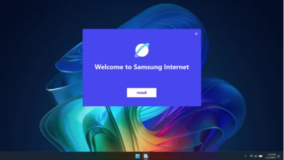 উইন্ডোজ ব্যবহারকারীদের জন্য Samsung-এর ব্রাউজার উন্মুক্ত - নতুন অভিজ্ঞতার সূচনা