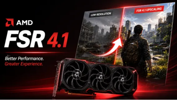 AMD পুরোনো গ্রাফিক্স কার্ডেও আনছে FSR 4.1: গেমিং পারফরম্যান্সে নতুন সম্ভাবনা