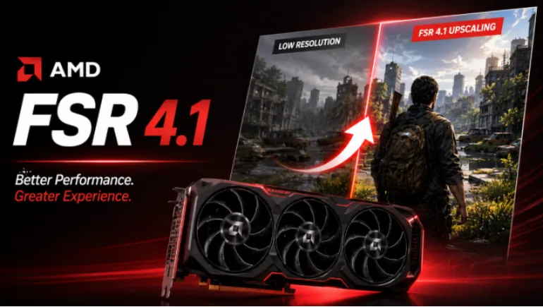AMD পুরোনো গ্রাফিক্স কার্ডেও আনছে FSR 4.1: গেমিং পারফরম্যান্সে নতুন সম্ভাবনা