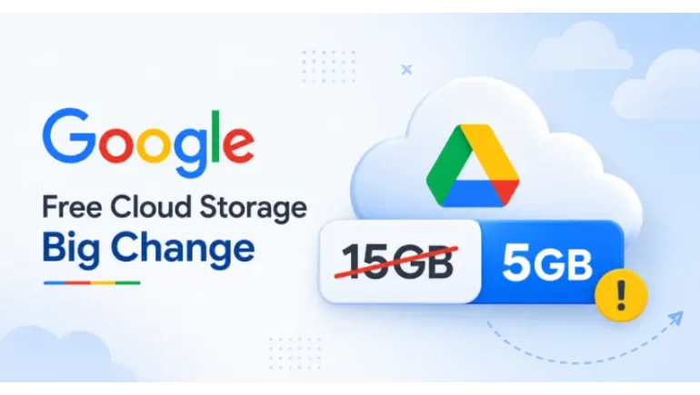 Google Free Cloud Storage-এ বড় পরিবর্তন আসছে: ১৫GB থেকে ৫GB?