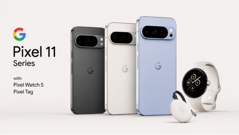 Google Pixel 11 Series Launched with Gemini AI, Pixel Watch 5 & Pixel Tag