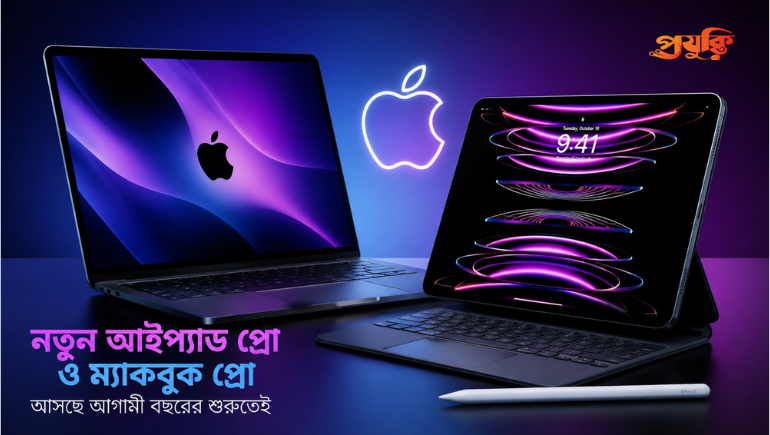 নতুন আইপ্যাড প্রো ও ম্যাকবুক প্রো আনছে অ্যাপল, বাজারে আসতে পারে আগামী বছরের শুরুতেই